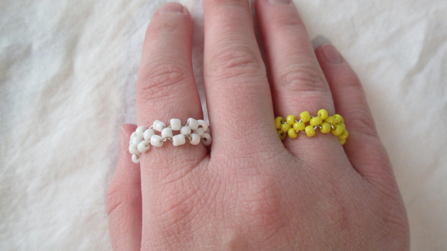 Beaded Wire Rings