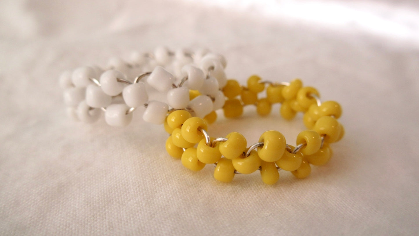 Beaded Wire Rings